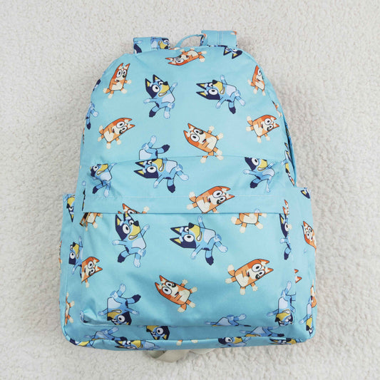 BA0195  10*13.9*4 inches western bluey dog ackpack cartoon bag 202405 RTS