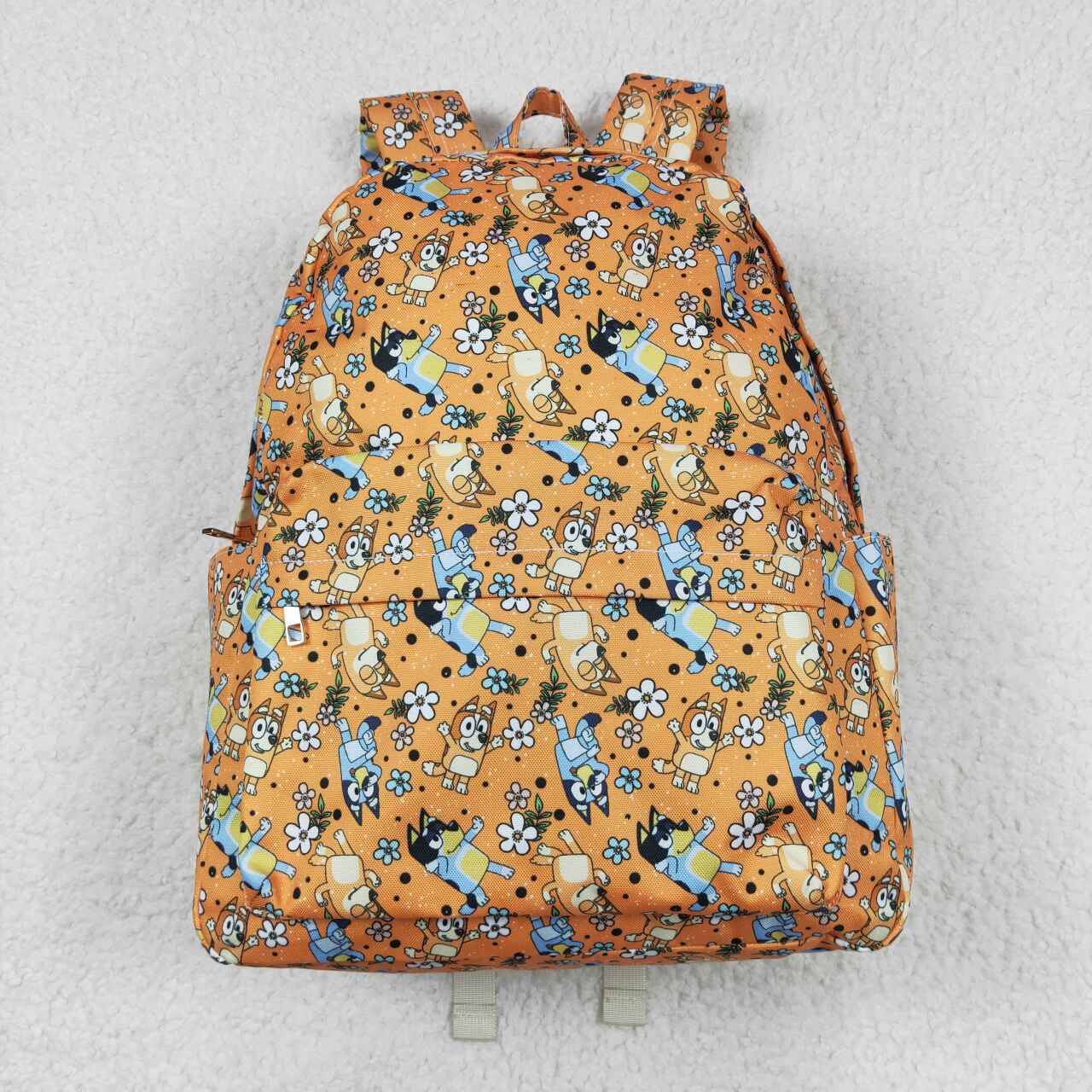 BA0213 blue cartoon dog backpack bag 10*13.9*4 inches 202407 RTS 13*5*17inches