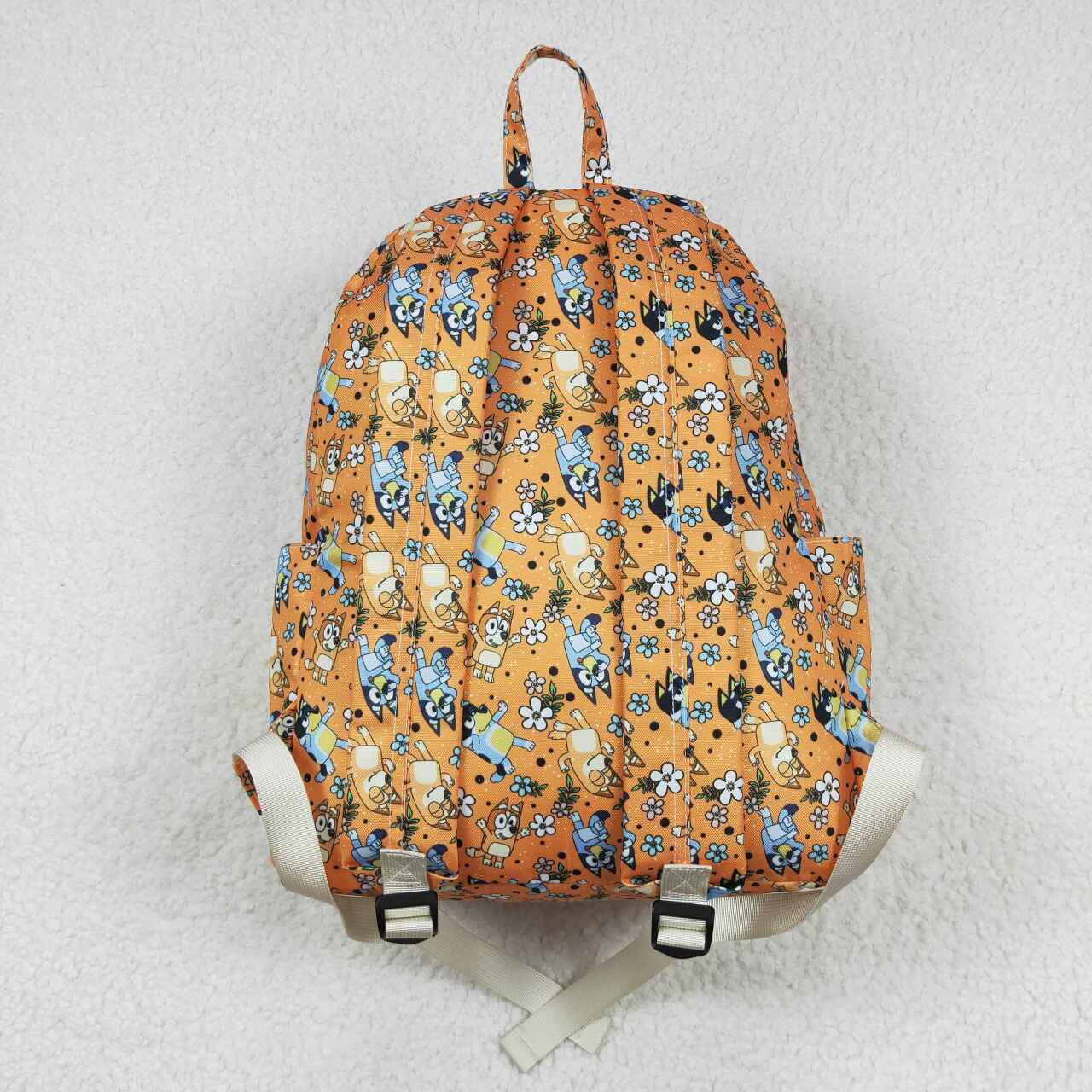 BA0213 blue cartoon dog backpack bag 10*13.9*4 inches 202407 RTS 13*5*17inches