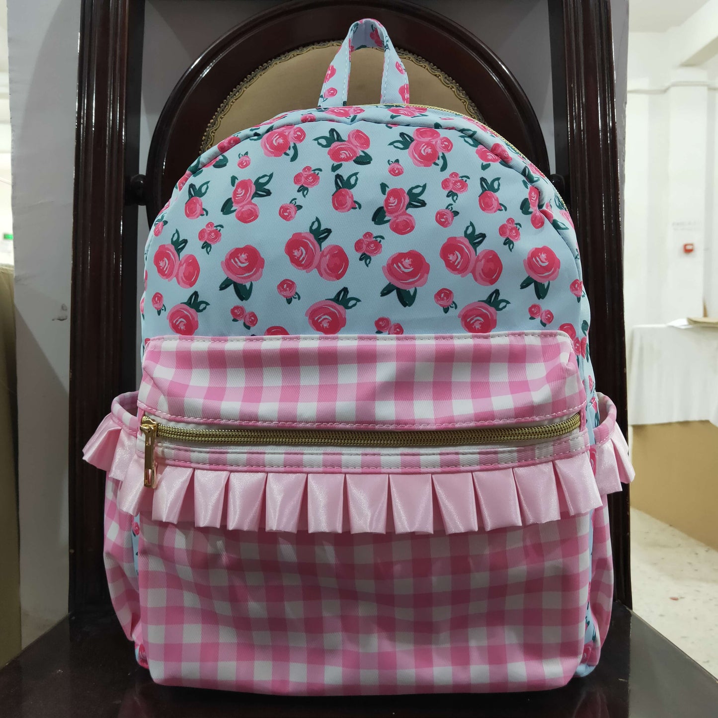 BA0217 flower backpack bag preorder 10*13.9*4 inches 202407 RTS