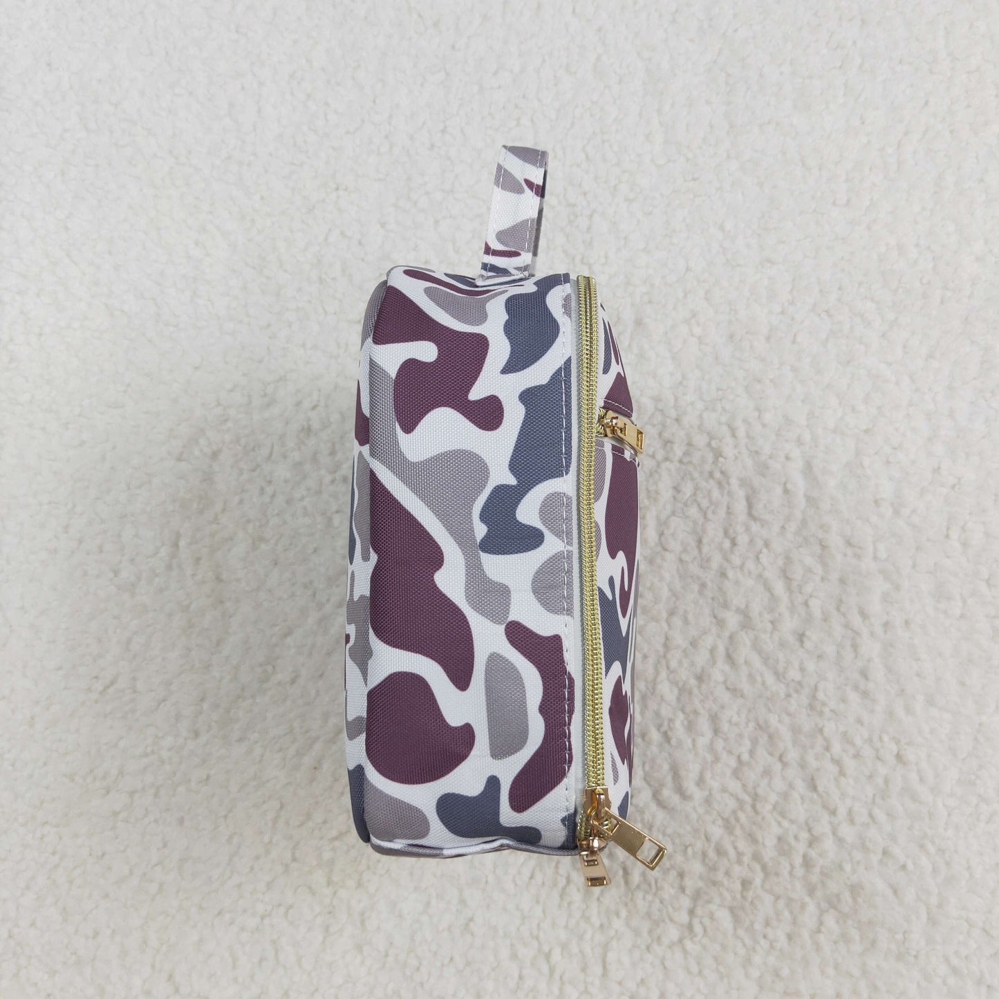 BA0227 preorder sibling western Lunch bag camo bag 202407  13.38*3.94*3.54*9.45Inches