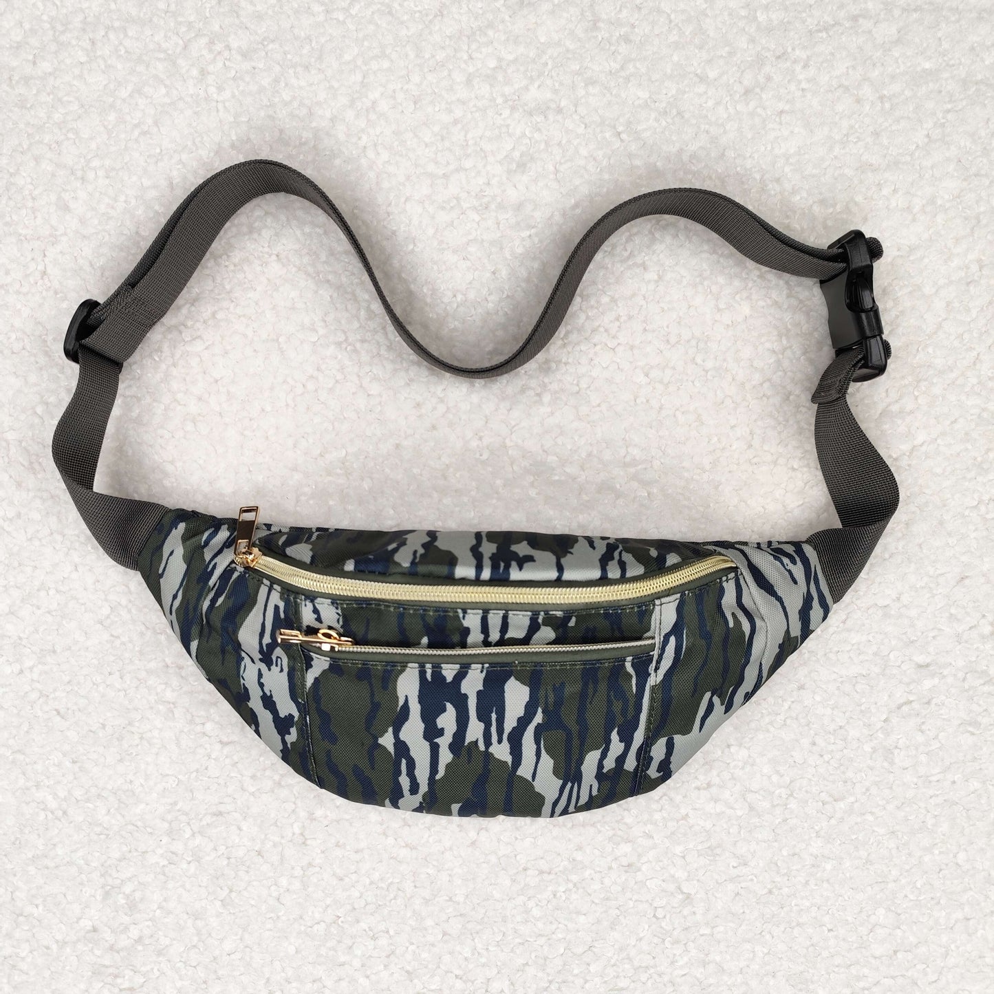 BA0258 camo preorder the Fanny pack 13*5.7*3 inches Waist Bag 202409 RTS