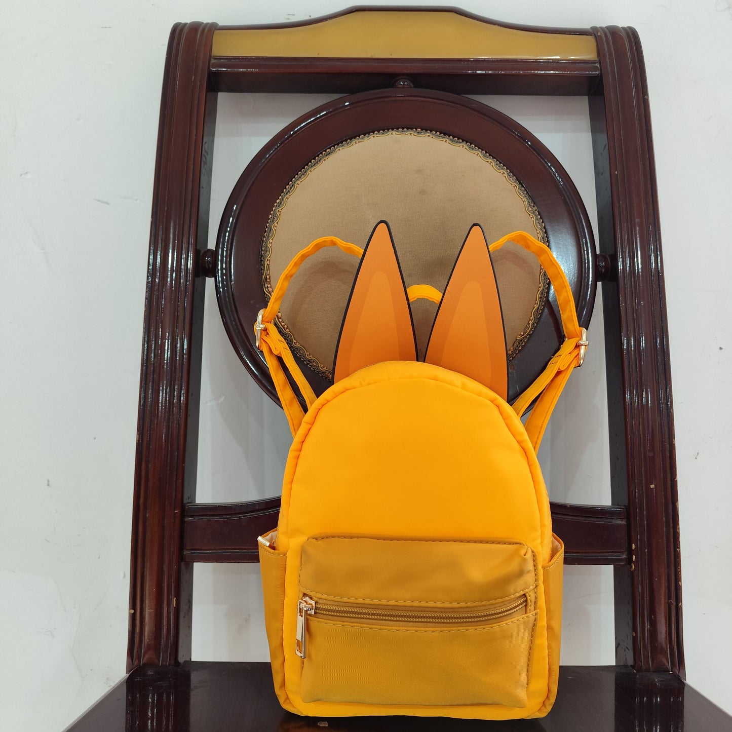 BA0282 Cartoon bluey ear  yellow western backpack bag 202503  RTS