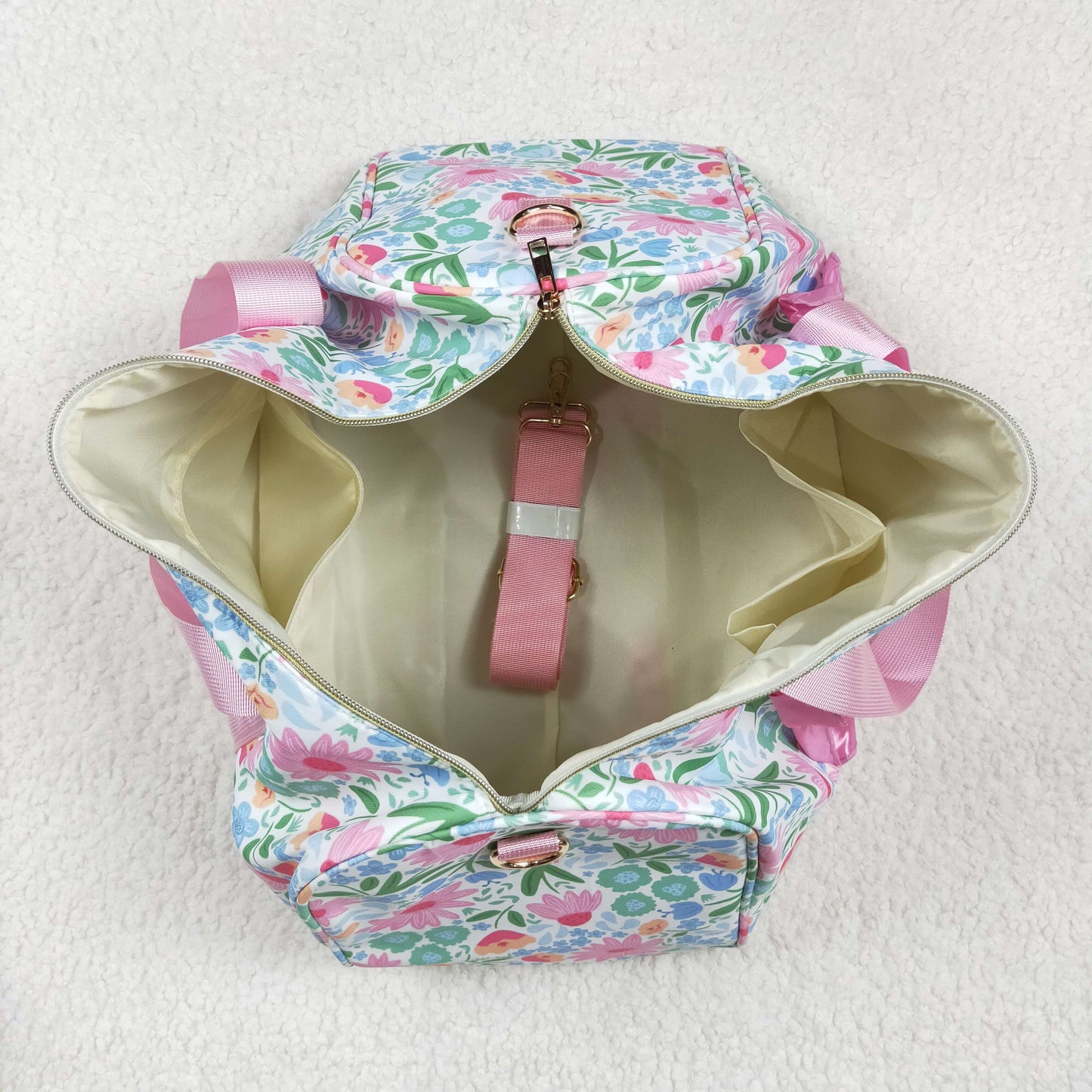 BA0290 flowers spring handbag hold-all bag 18.5*11.2*7.9 inches RTS