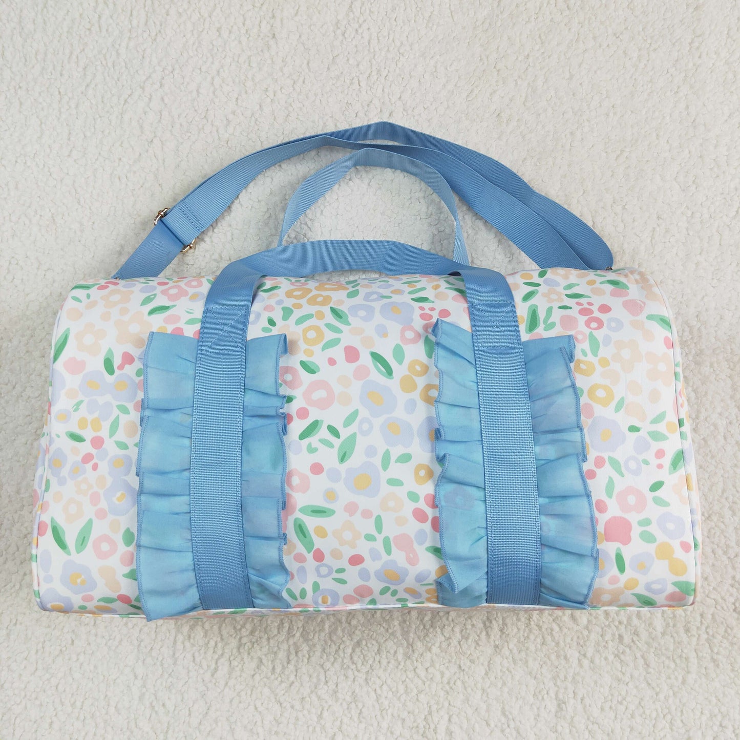 BA0292 flowers spring handbag hold-all bag 18.5*11.2*7.9 inches RTS Free shipping order $100+