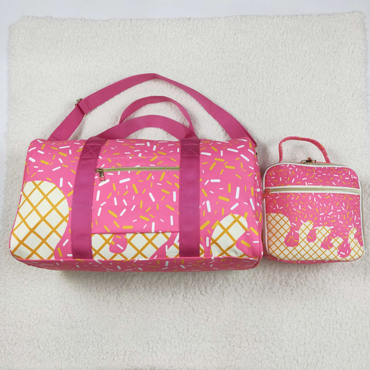 BA0298 ice cream handbag hold-all bag 18.5*11.2*7.9 inches 202505 RTS  Free shipping order $100+