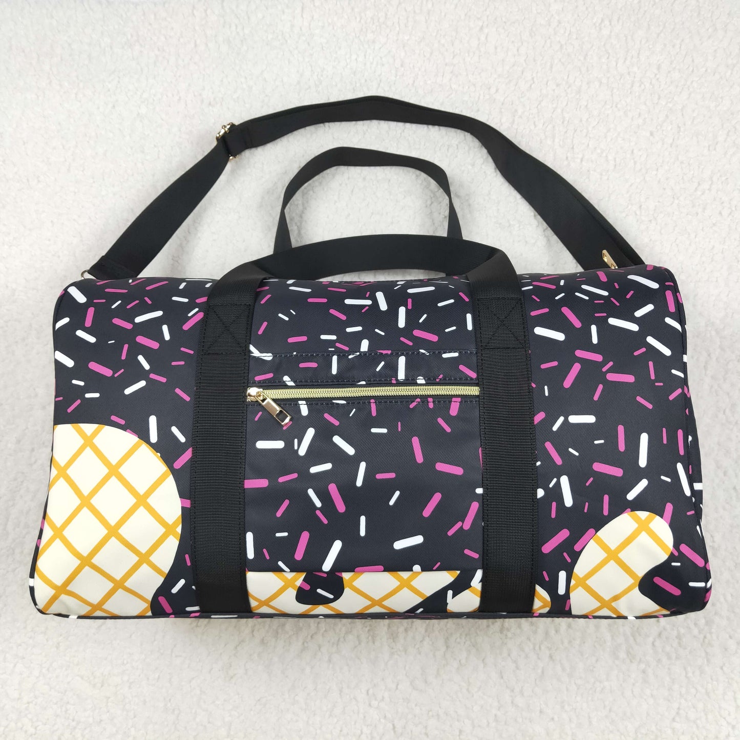 BA0303 RTS  ice cream handbag hold-all bag 18.5*11.2*7.9 inches 202505 Free shipping order $100+