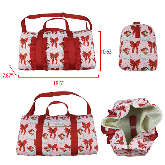 BA0306 Christmas Santa handbag hold-all bag 18.5*11.2*7.9 inches RTS 202507