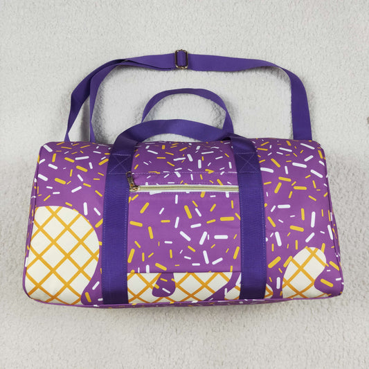 BA0321 PURPLE  RTS  ice cream handbag hold-all bag 18.5*11.2*7.9 inches 202506