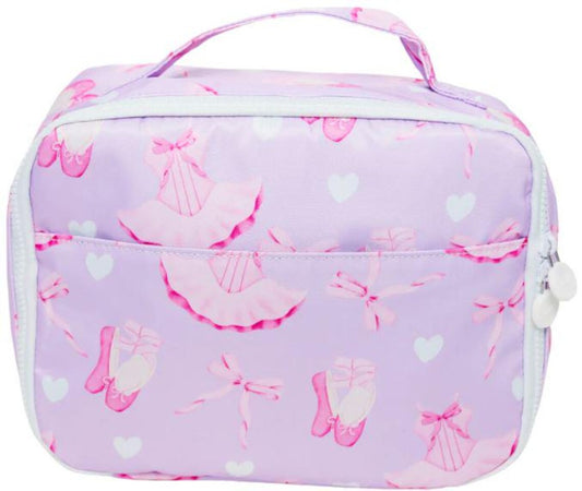preorder BA0345 sibling western dress pink bow meal box Lunch box bag 3.5*8.5*8.5  inches 202508