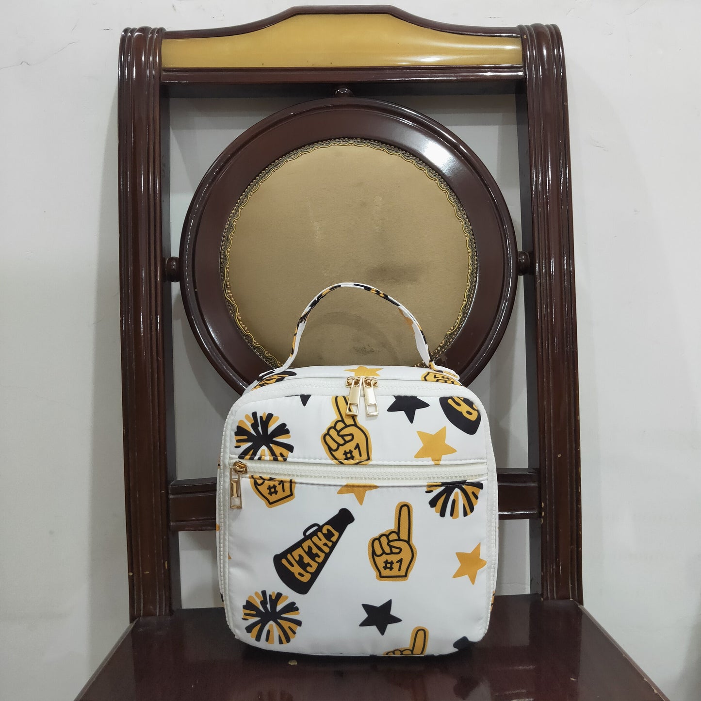 BA0362 sibling  Cheer western Lunch bag team bag 202503   3.5*8.5*8.5Inches RTS