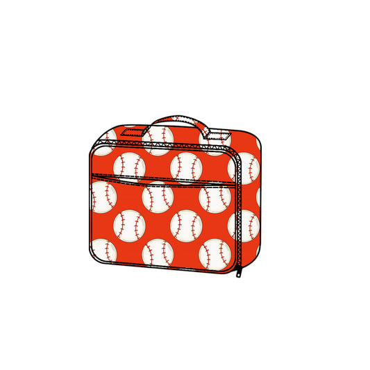 BA0380  RTS western baseball meal box Lunch box bag 3.5*8.5*8.5  inches