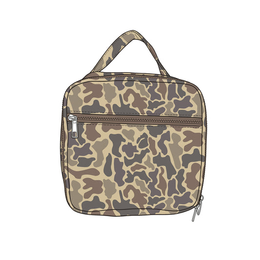 BA0396 sibling  camo  Lunch bag bag   3.5*8.5*8.5Inches preorder 2026627