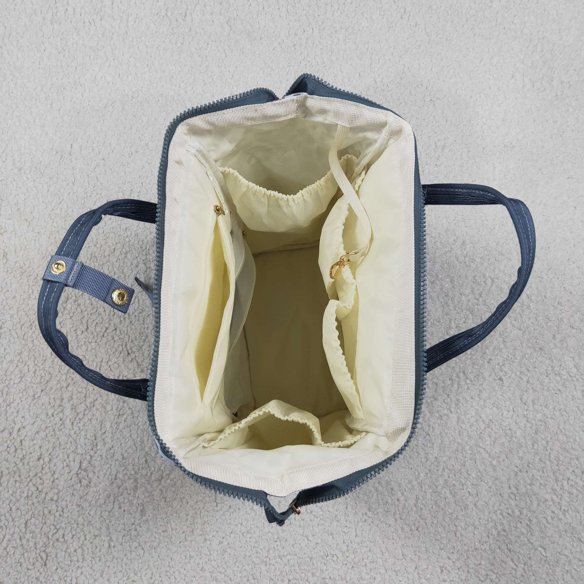 NO MOQ RTS BA0406 Baby Bag Neutral Grey Camo Print Diaper Backpack 202610