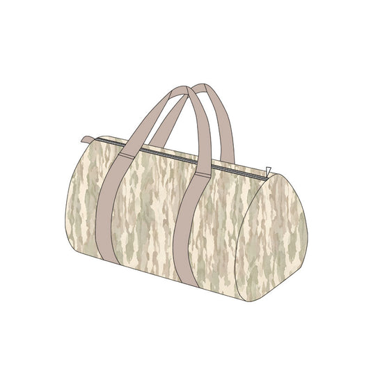 Preorder (moq 5) BA0462 Baby Boy Clothes Camo Print Kids Duffle Travel Bag