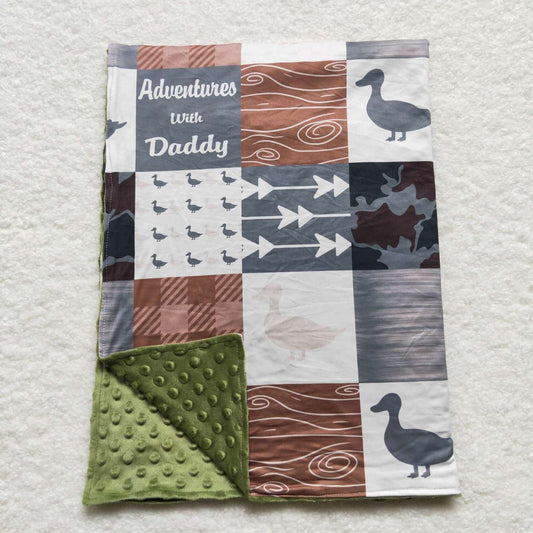 BL0061  western  bird duck blanket RTS 20230925