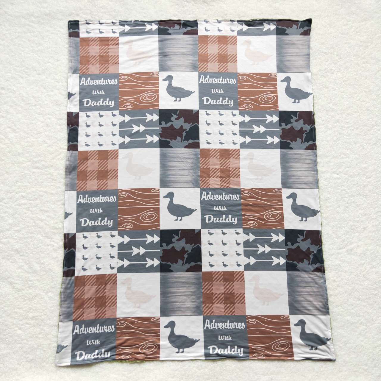 BL0061  western  bird duck blanket RTS 20230925