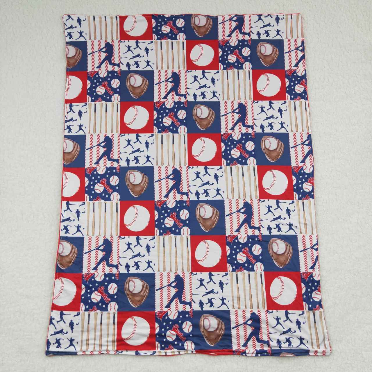 BL0063 preorder western baseball blanket  20230731 RTS