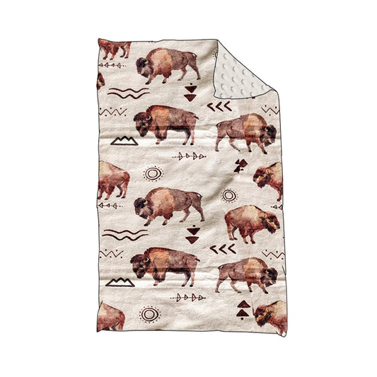 BL0068 preorder western cow blanket preorder 20230812