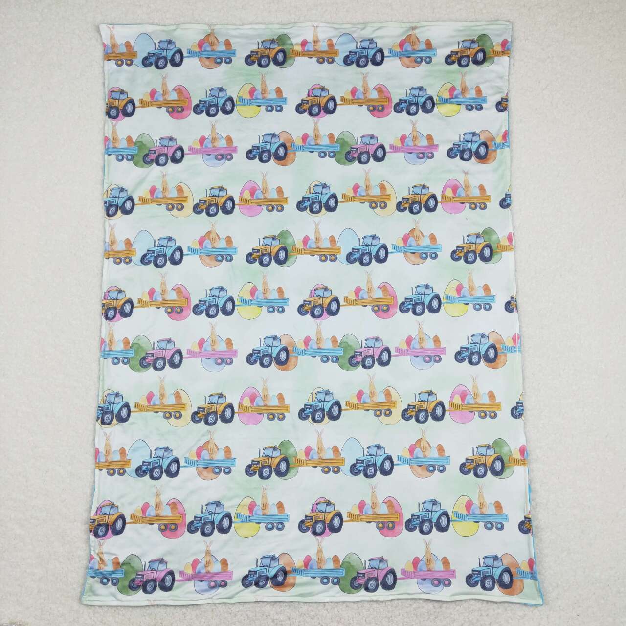 BL0117 RTS christmas tree car baby blanket 202401