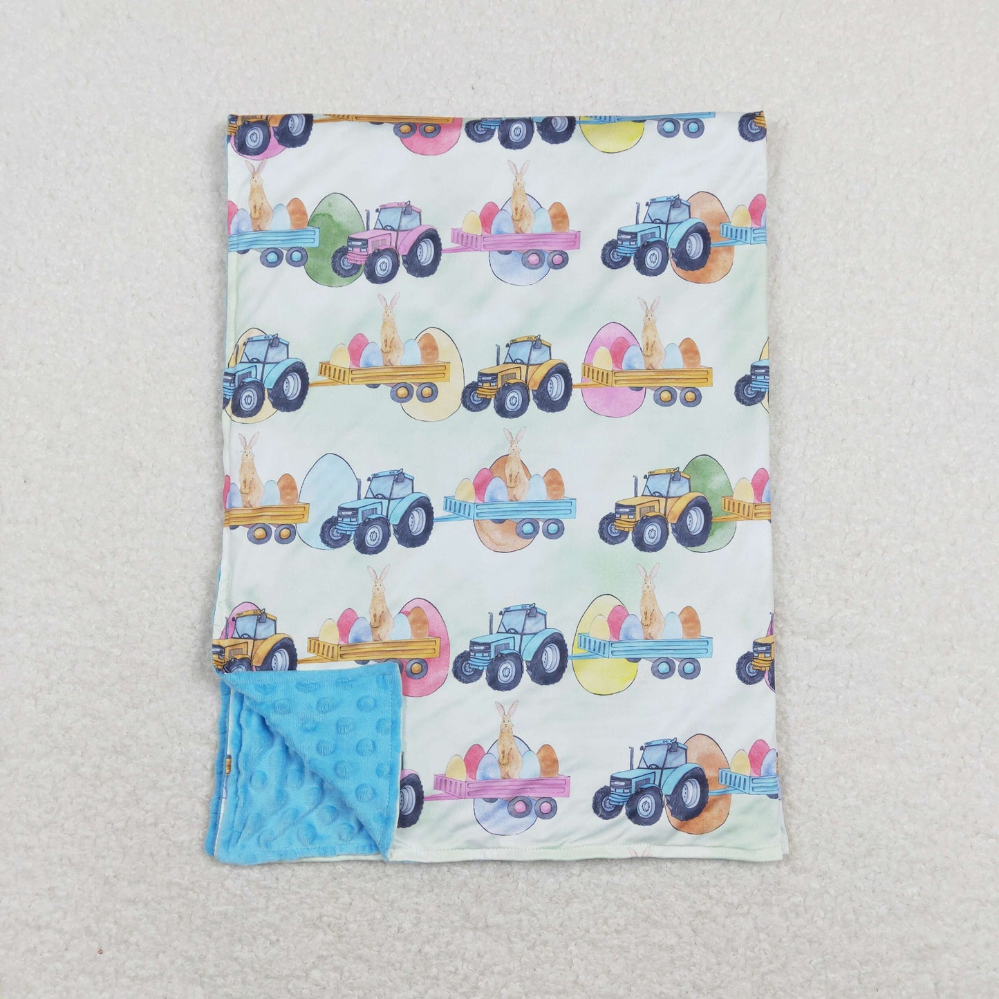 BL0117 RTS christmas tree car baby blanket 202401