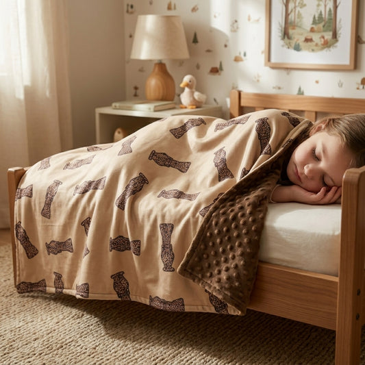 RTS NO MOQ BL0165 western duck camo blanket   22026