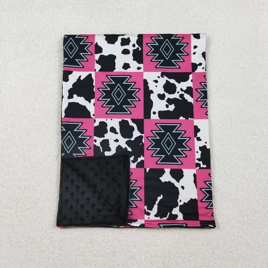 BL0178 RTS flowers boots western blanket 202510  RTS