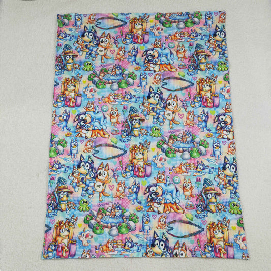 BL0192 Bluey  western blanket 202509 RTS