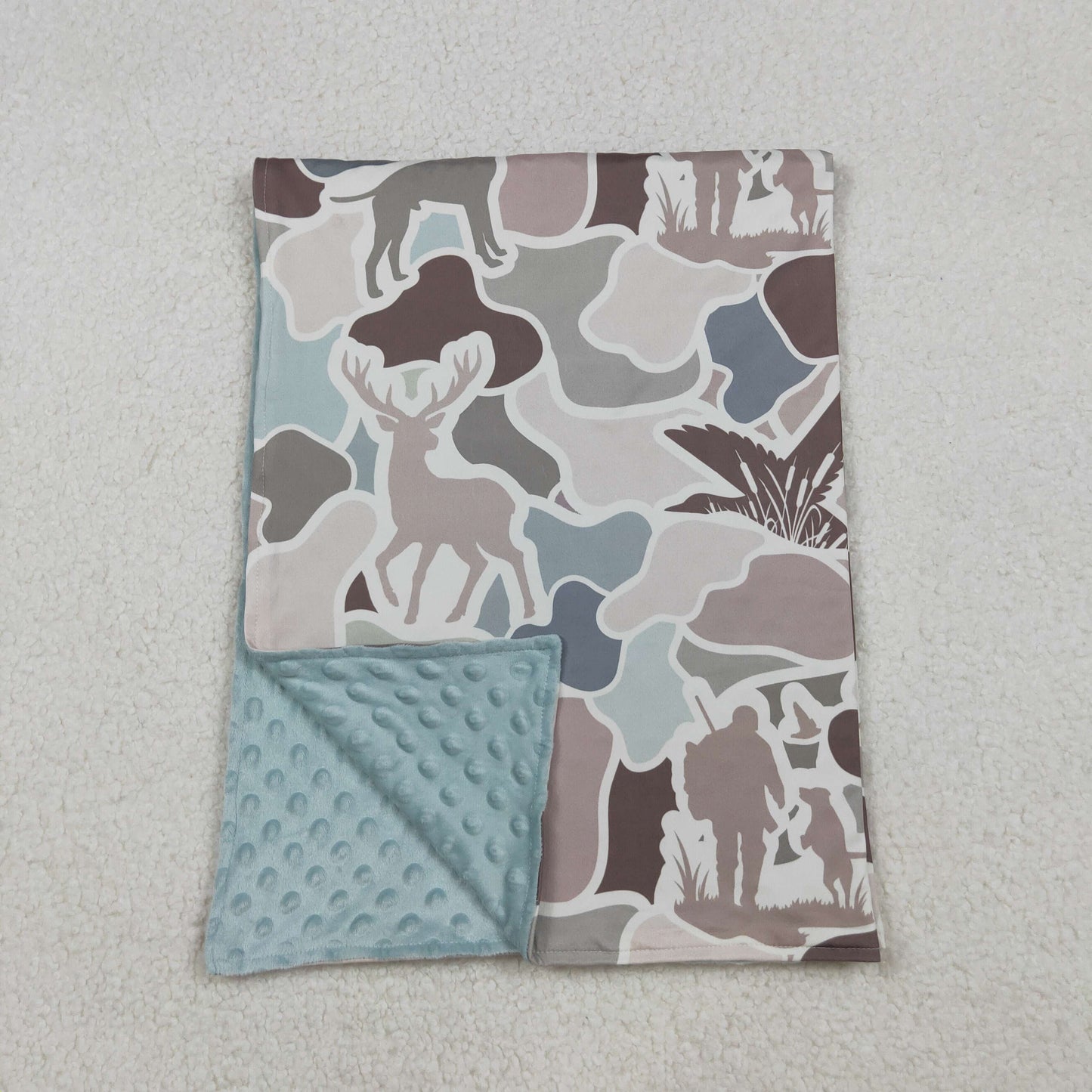 BL0212 Deer duck camo blanket 202509  RTS