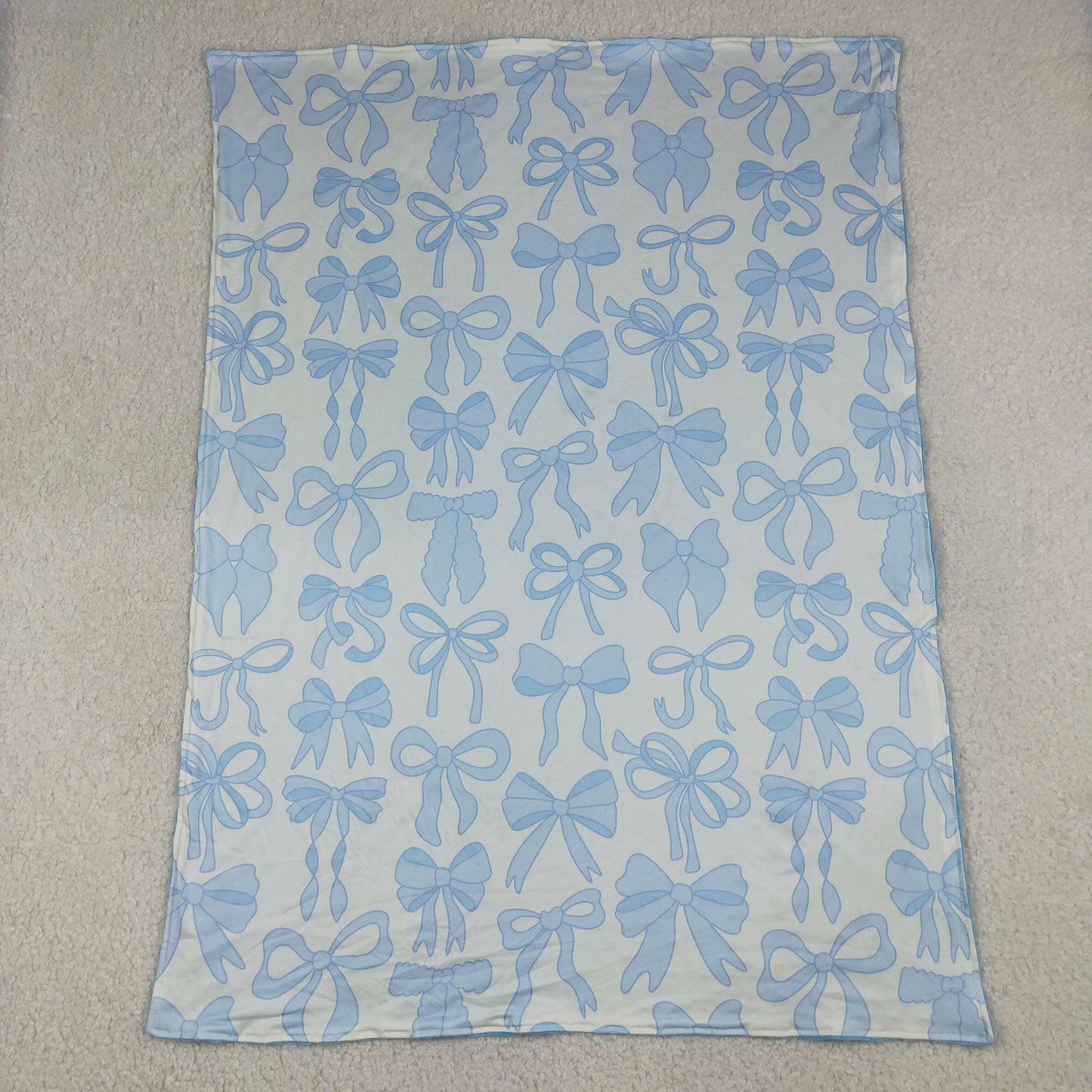 BL0224  bow blue blanket 202605 RTS