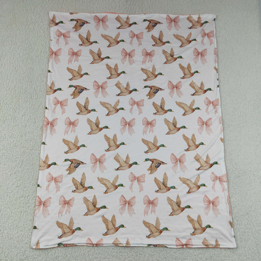 BL0248 duck bow western blanket RTS 202607  RTS