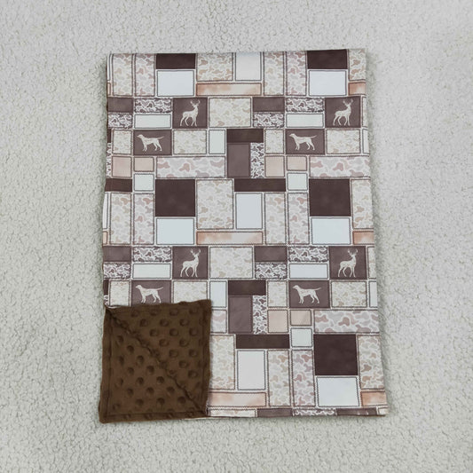 BL0249 DEER DOG western blanket RTS 202608  RTS