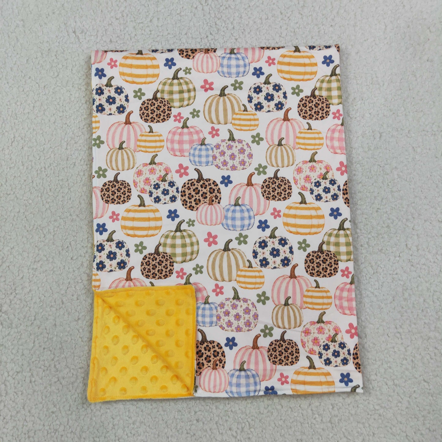 BL0252 pumpkin western blanket RTS 202608  RTS