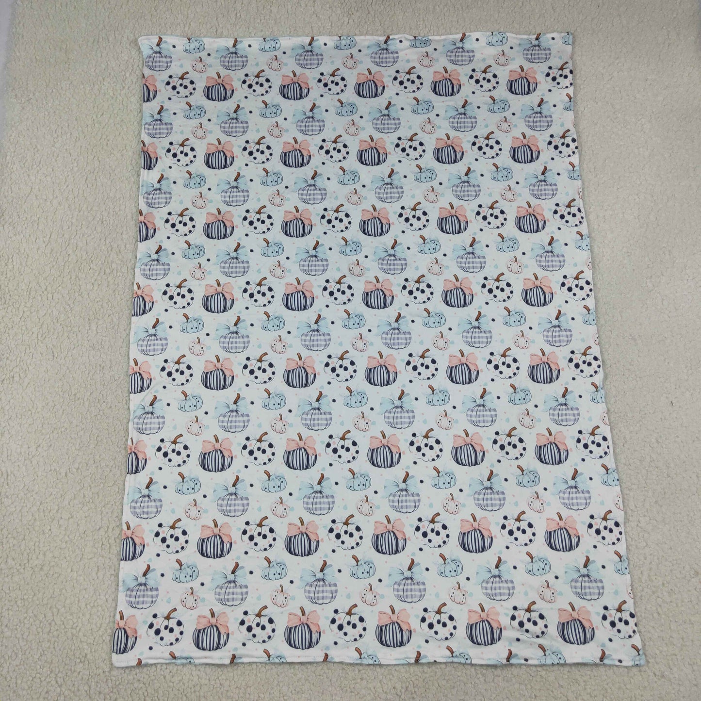 BL0253 pumpkin western blanket RTS 202608  RTS
