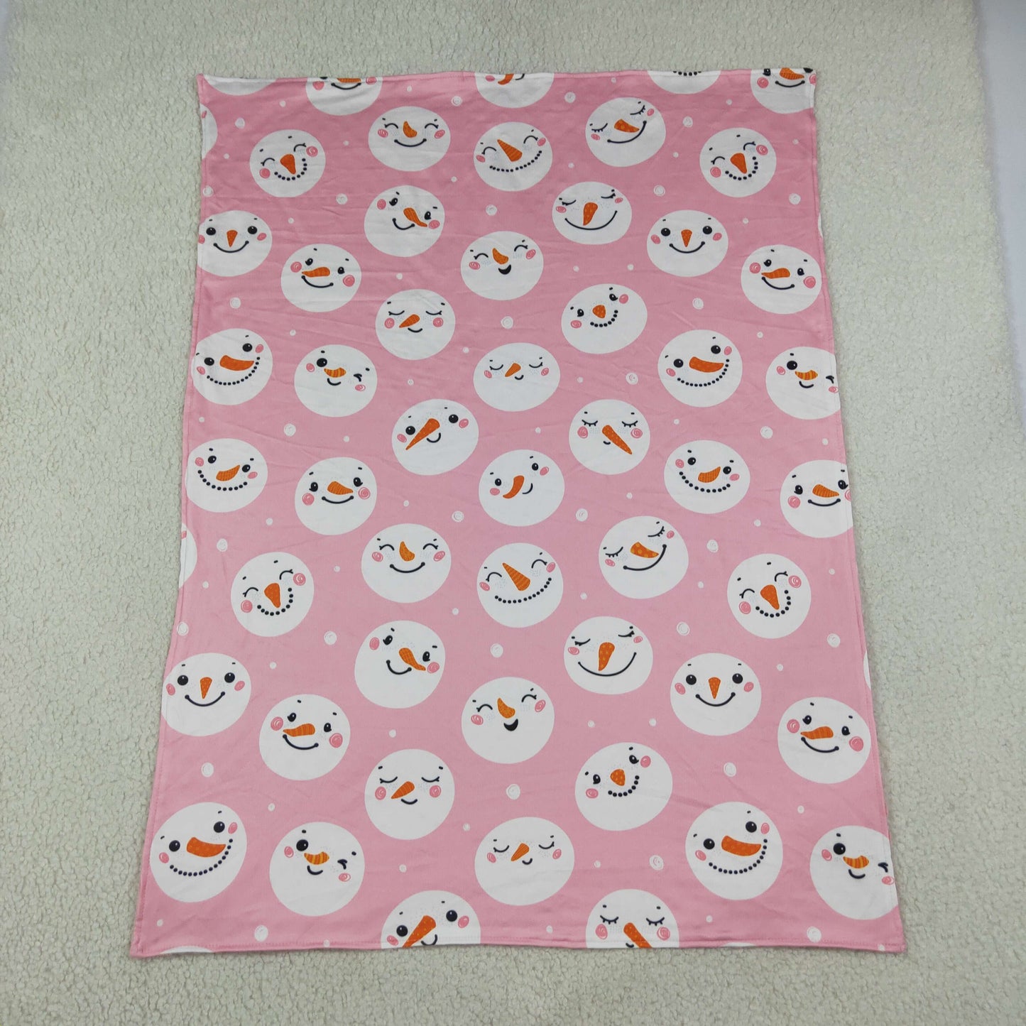 RTS BL0266 Cartoon snowman baby sleep blanket  202608