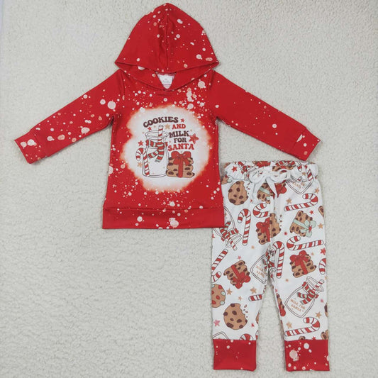 BLP0219 hoodie christmas cookies western long sleeve children boys girl outfit RTS 20231004