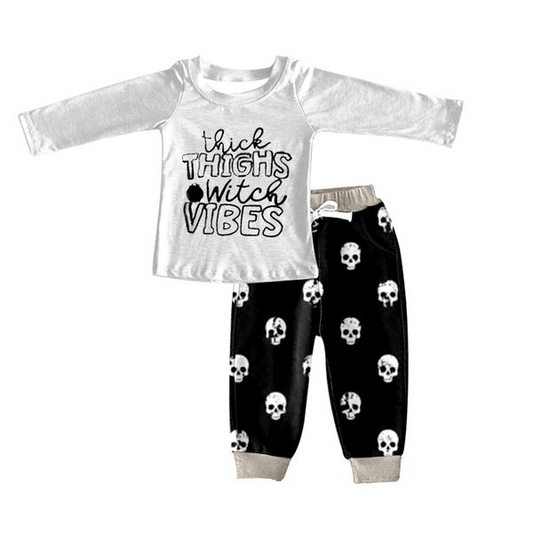 BLP0263 preorder Halloween skull switch long sleeve black boy vib outfit 20230708