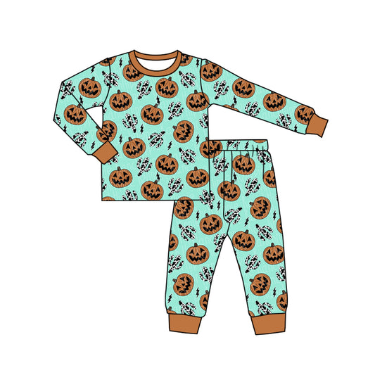 BLP0281 halloween long sleeve boy pajamas outfit 20230722 preorder