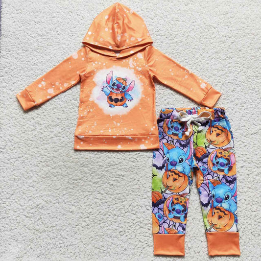 BLP0284 BLP0284 western long sleeve blue dog cartoon hoodie boy outfit 20230822 RTS