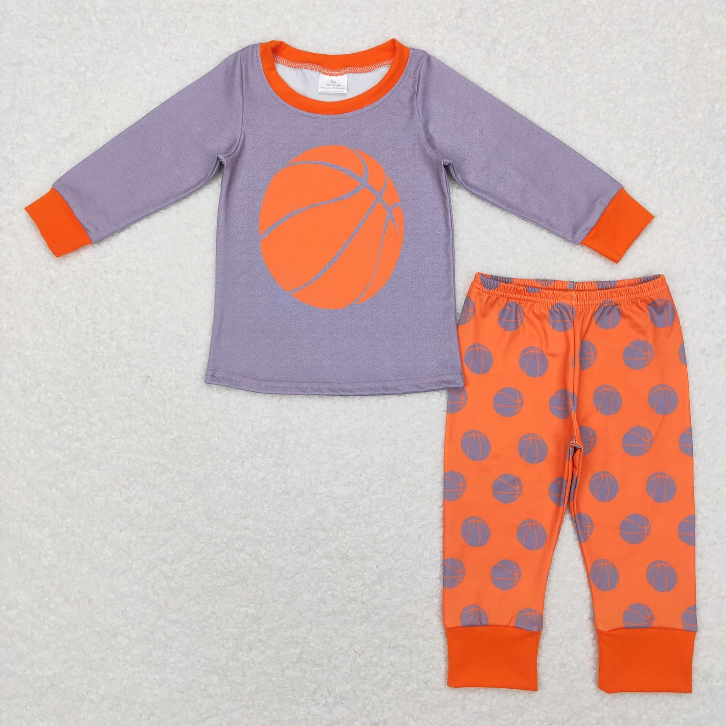 BLP0428 basktball long sleeve boy outfit pajamas RTS  20231130