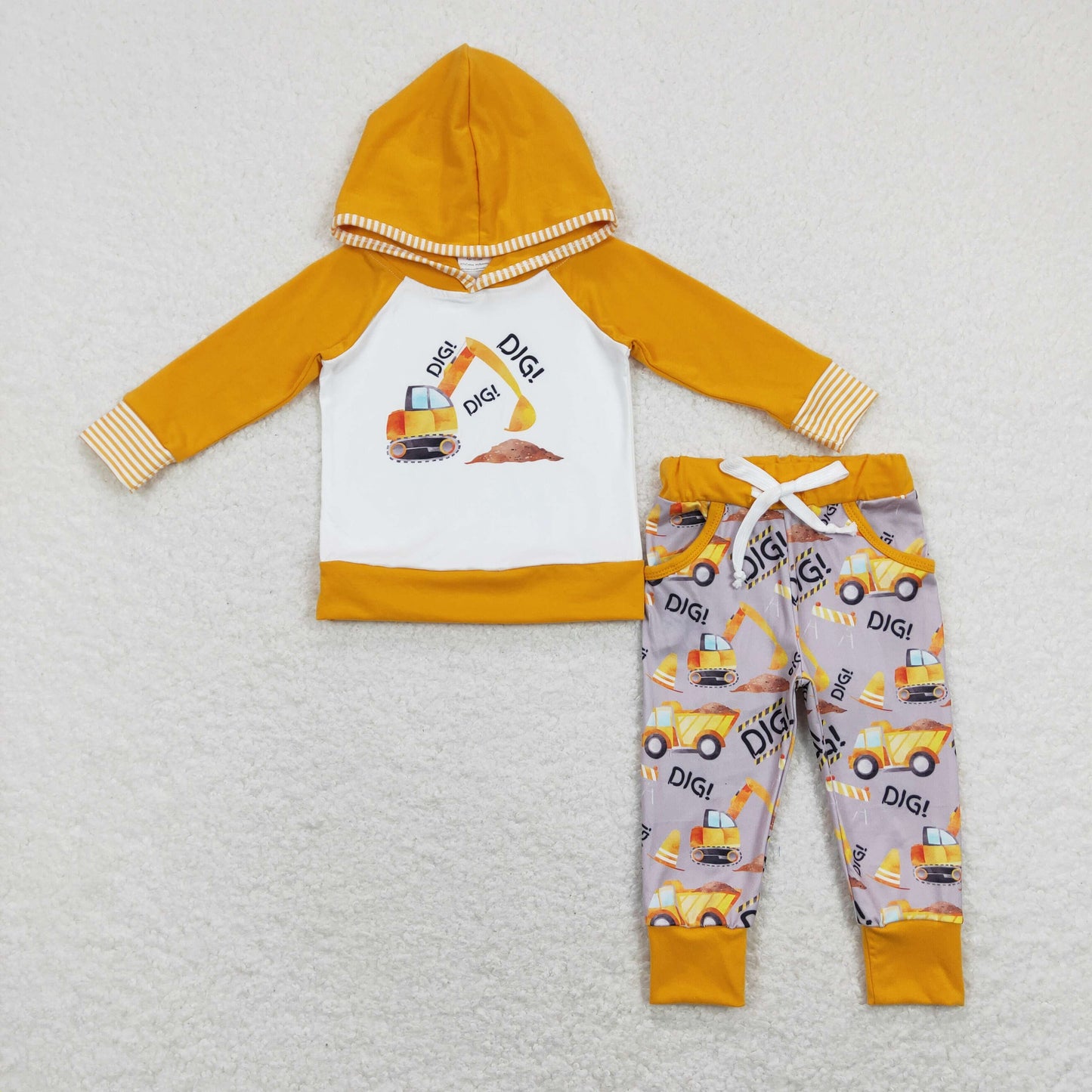 BLP0452 RTS cartoon dig hoodie boy outfit 202401