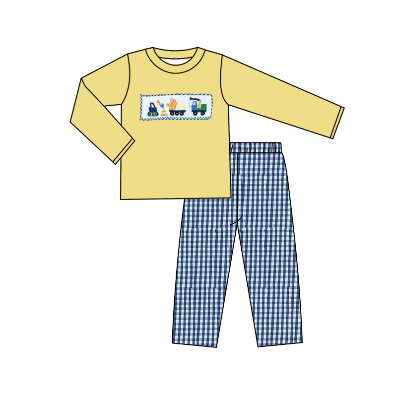 BLP0466 preorder digger tractor boy outfit 202405