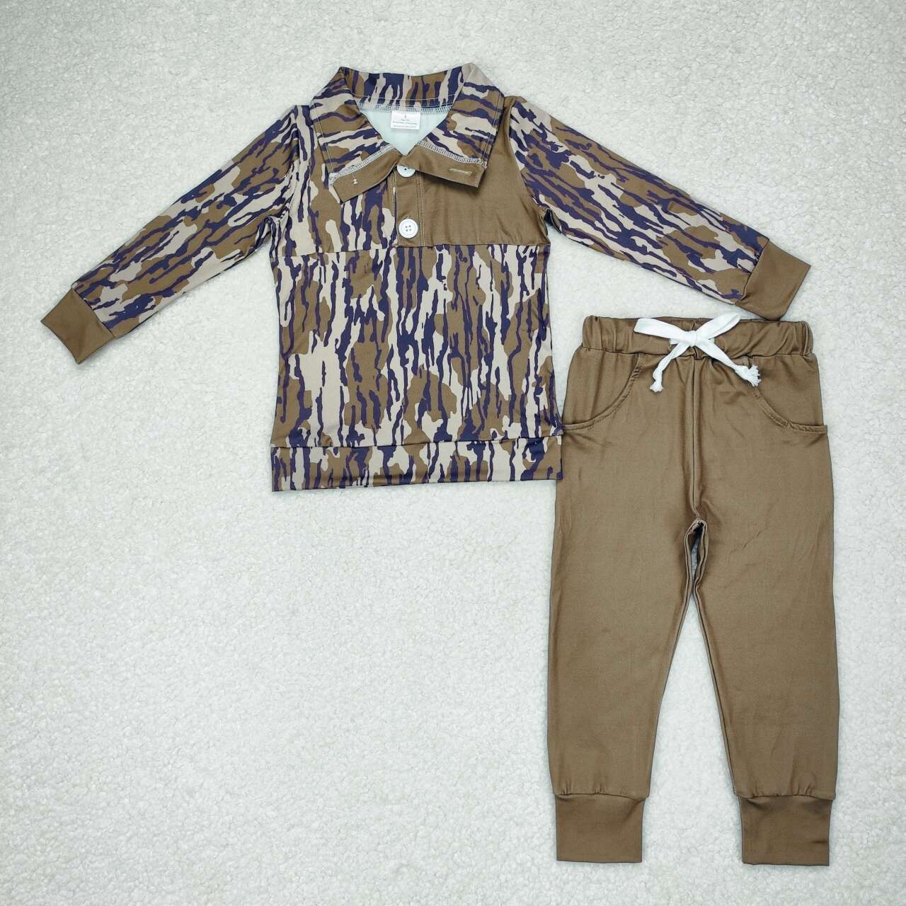 BLP0492 western camo boy outfit 202407 RTS