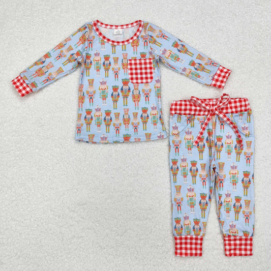 BLP0521 -BAMBOO Christmas nutcracker pajamas boy outfit  202410 RTS