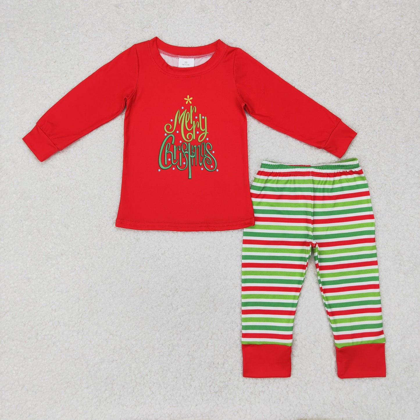 BLP0528 merry christmas Christmas  pajamas boy outfit RTS 202407