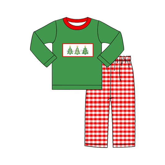 BLP0539  Christmas tree boy outfit preorder 202405