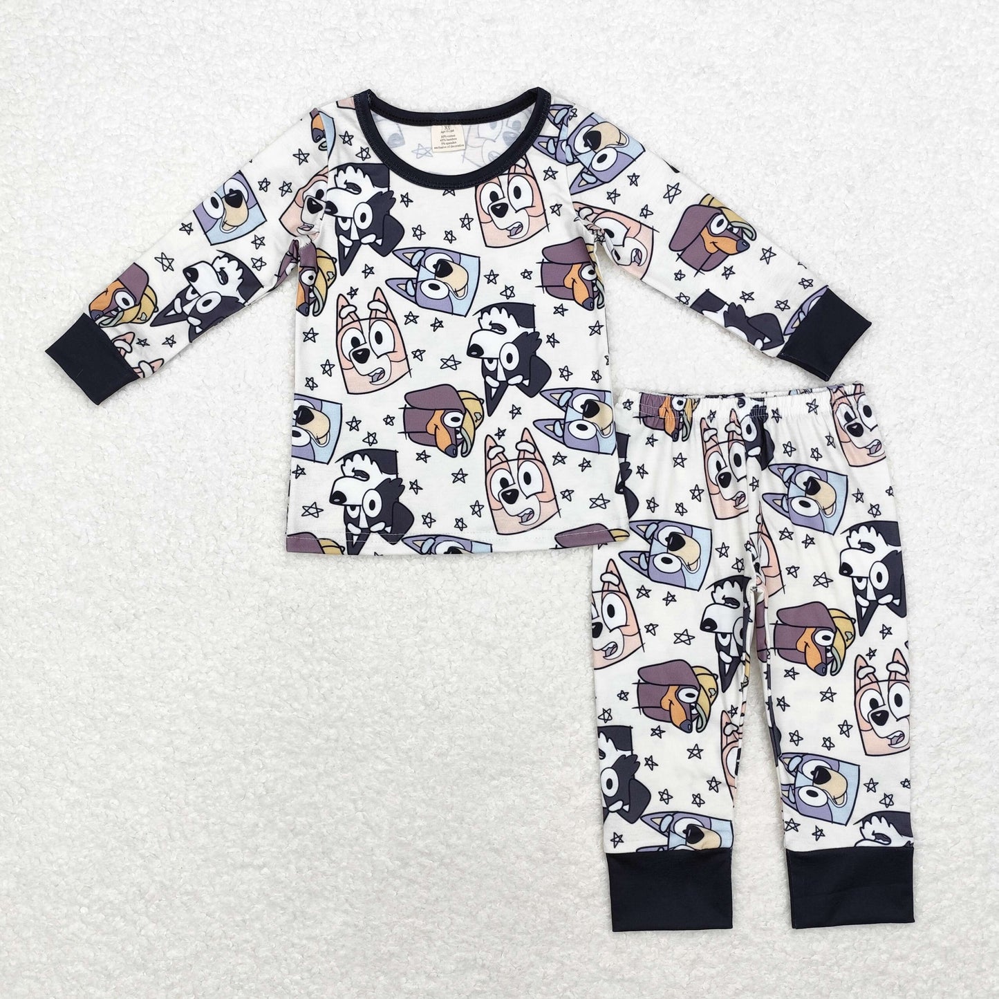 -BAMBOO BLP0561 bluey dog boy pajamas outfit BAMBOO 202407 sibling RTS