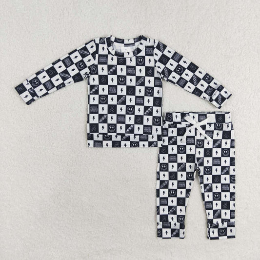 BLP0567 smile cool pajamas boy outfit preorder 202407 RTS