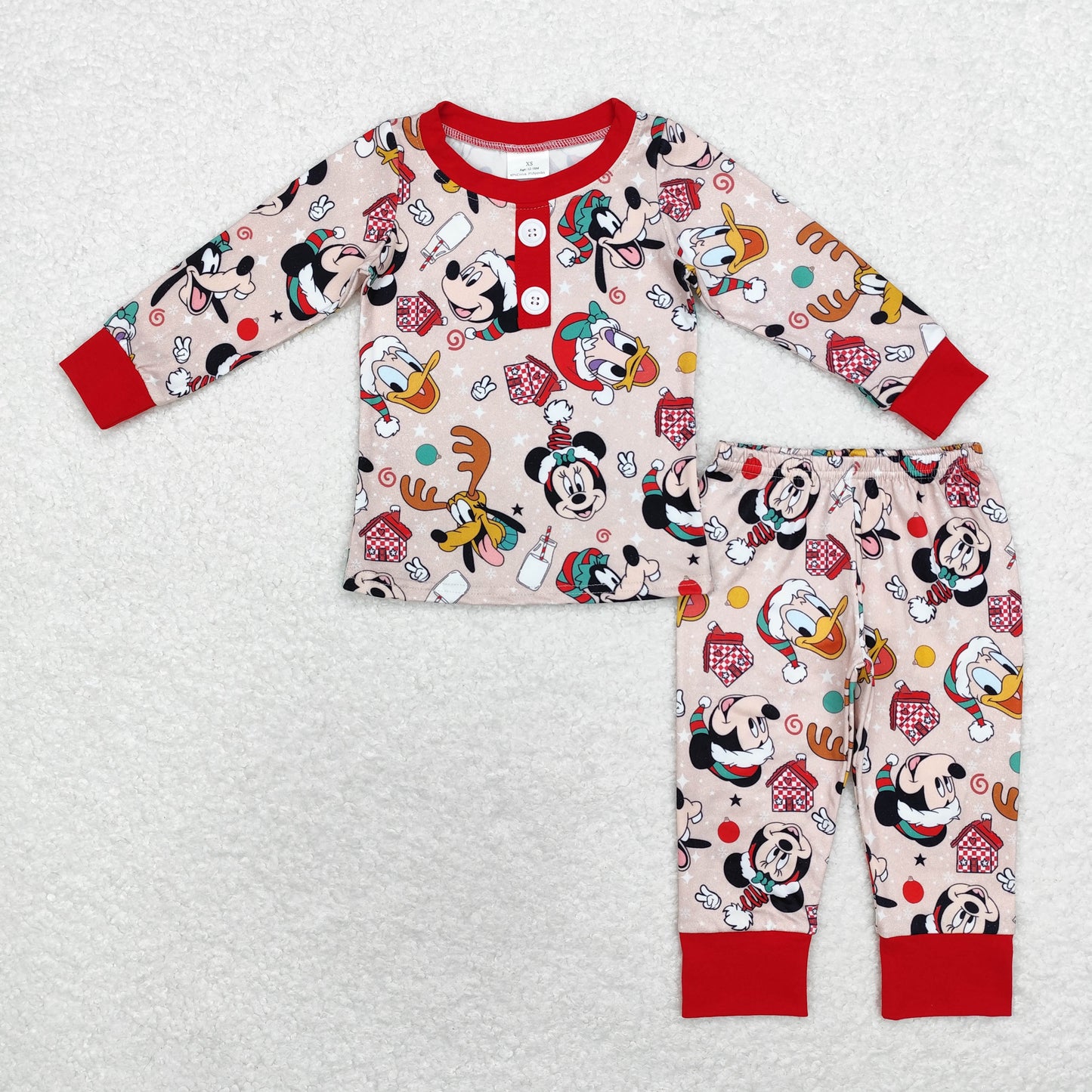 BLP0650 mouse Christmas boy shorts outfit 202408 RTS