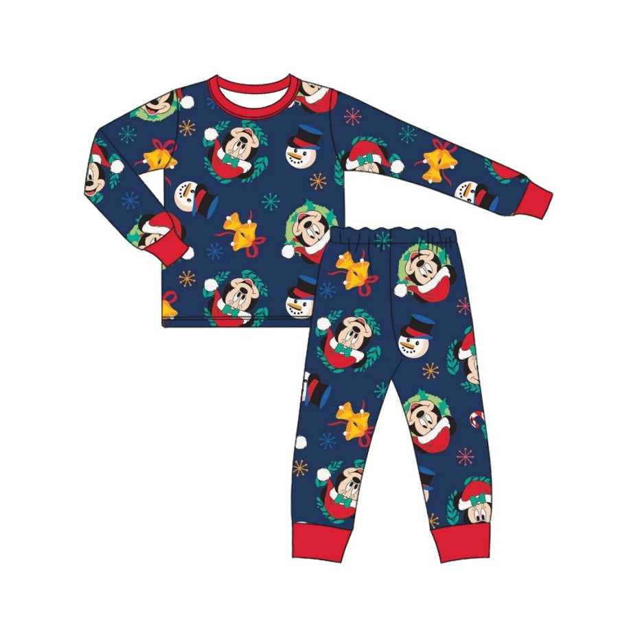 Christmas mouse sibling BLP0689 preorder boy pajamas outfit 202408 RTS